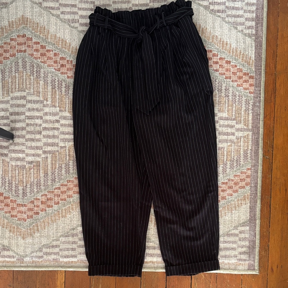 Wild Fable Black Pinstripe Pants